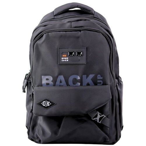  Gradski &amp;scaron;kolski ruksak s 6 džepova, crni, 23L, 46 cm Slike