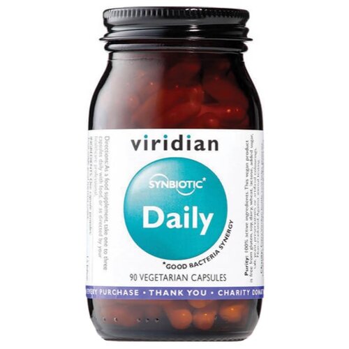 Viridian Nutrition Probiotiki dnevna simbioza Viridian (90 kapsul) Slike