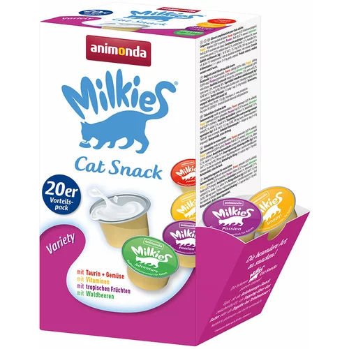 Animonda Multi pakiranje Milkies Selection - Mix II: 20 x 15 g