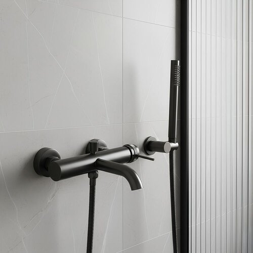 REA Bath Me&amp;scaron;alnik za kopel Lungo Grip Titan Slike