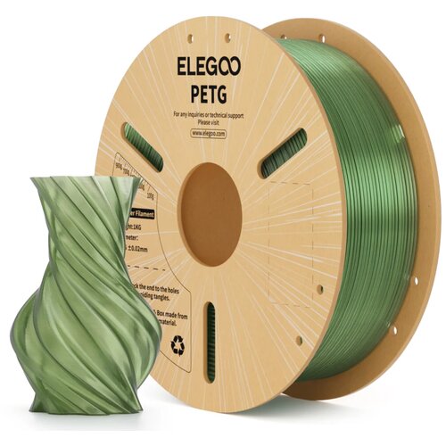Elegoo PETG Translucent Olive Green - 1,75 mm / 1000 g Slike