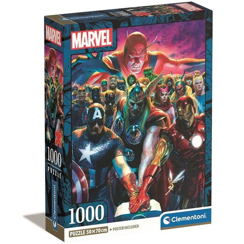 Clementoni Slagalica Marvel Avengers, 1000 dijelova Cijene