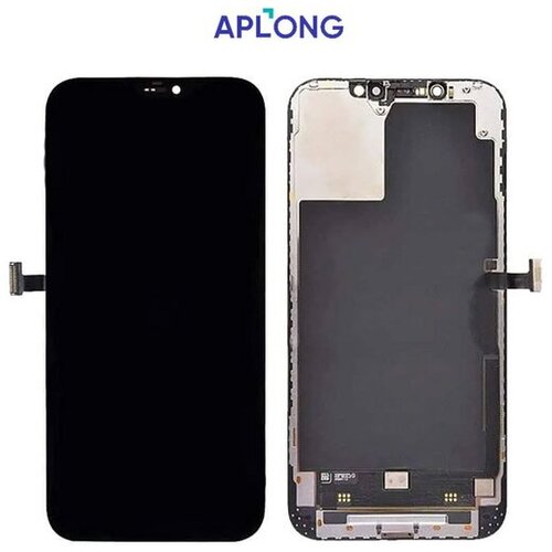 LCD za iPhone 12 Pro Max + touch screen crni APLONG (FOG)(MOGUCE SKIDANJE CIPA)OEM KVALIETET Slike