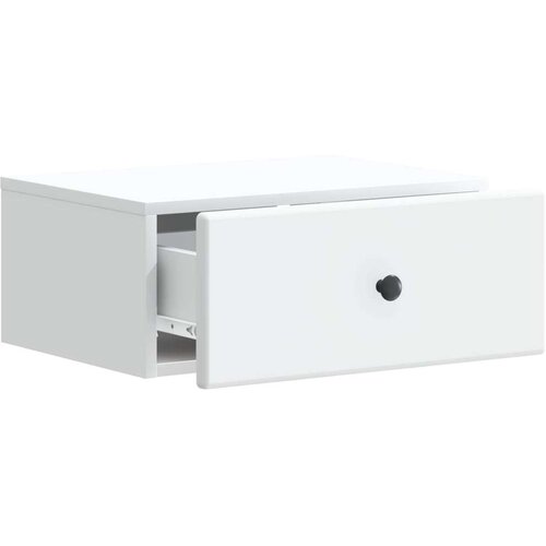  Noćni ormarić za montažu na zid 2 pcs Bijela 49 x 34 5 x 20 cm - Bijela 2 Slike