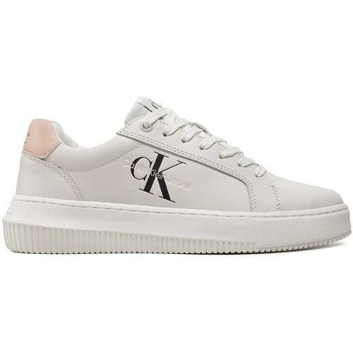 Calvin Klein Jeans Superge Chunky Cupsole Mono Lth Wn YW0YW00823 Bela