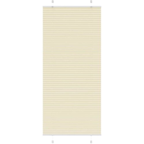  Plisirana zavjesa krem boje 90x200 cm Širina tkanine 89,4 cm Poliester Cene