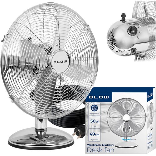 Blow 12 /30cm 50W Silver Metal Desk Fan Cijene