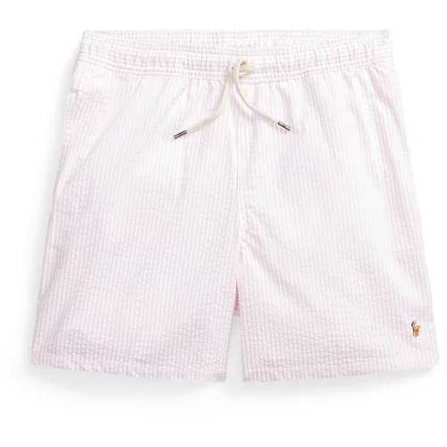 Polo Ralph Lauren Kupaće hlače pastelno roza / bijela