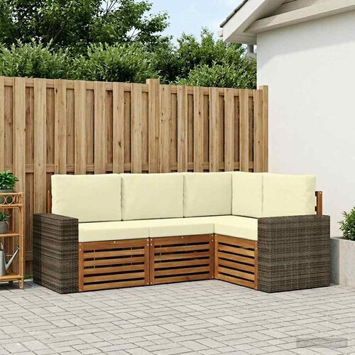  Set vanjskih sofa 4 kom. Poliester Cijene