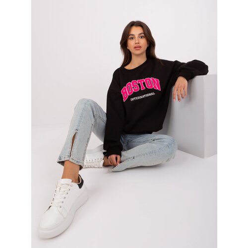 My Red Lips Sweatshirt-EM-BL-617-8.10-black-pink Cijene