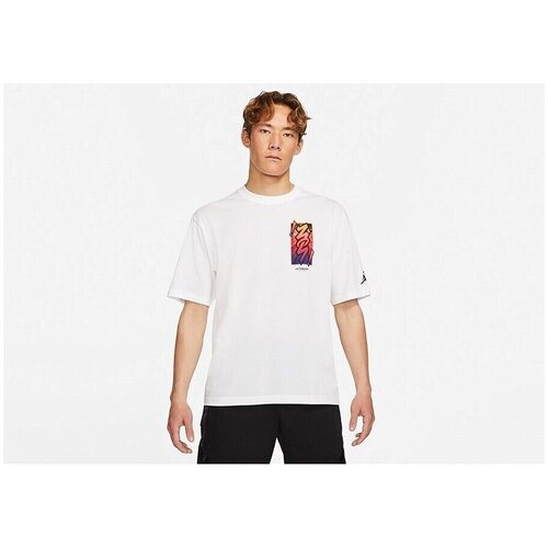 Nike Majice s kratkimi rokavi Air Jordan Zion Dri-fit Bela Cene
