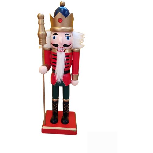  Novogodišnja figura drveni vojnik 25 cm 70486 Cene