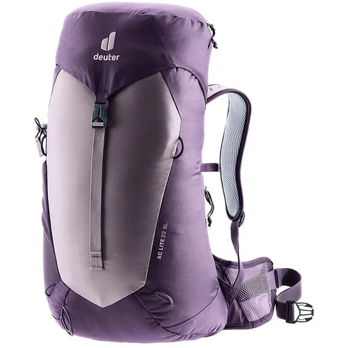 Deuter Ruksak AC Lite 22 SL boja: ljubičasta, veliki, s uzorkom, 342072435310