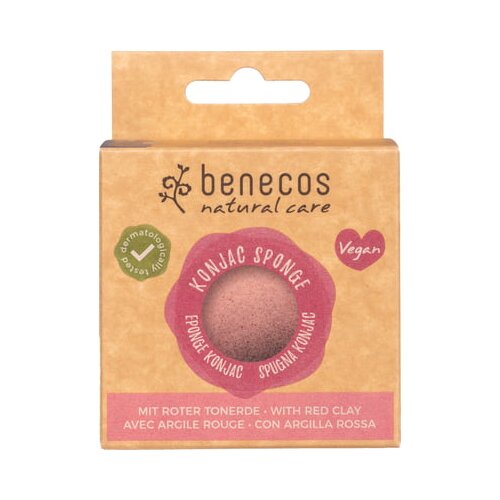 Benecos prirodna Konjac spužva - red clay Cijene