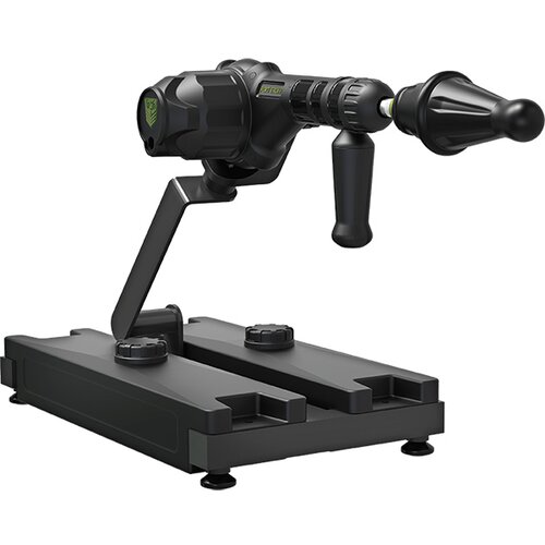 Doc Johnson Gunner System - modularni seks stroj s 2 dodatka (crni) Cijene