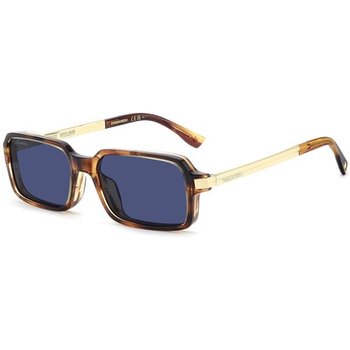 Dsquared2 D20214/G/S EX4/KU ONE SIZE (54) Havana/Modra Slike