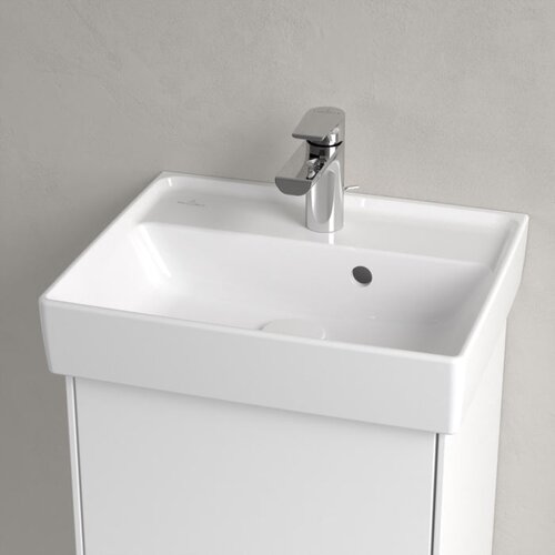 Villeroy Boch 43344501 Collaro 45 x 37 cm keramični umivalnik z odprtino za armaturo Slike