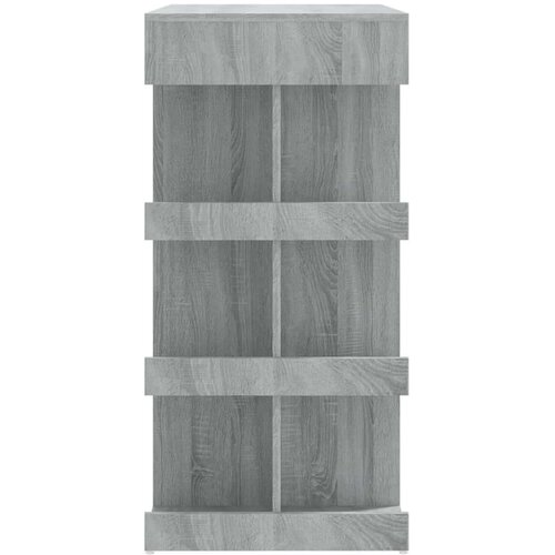 VidaXL Barski stol sa stalkom boja sivog hrasta sonome 100x50x101,5 cm Slike