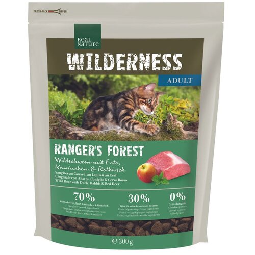 Real Nature Cat Wilderness Adult Ranger´s Forest 300 g Cene