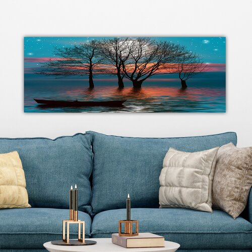 Opviq slika na platnu 30x80cm Cene