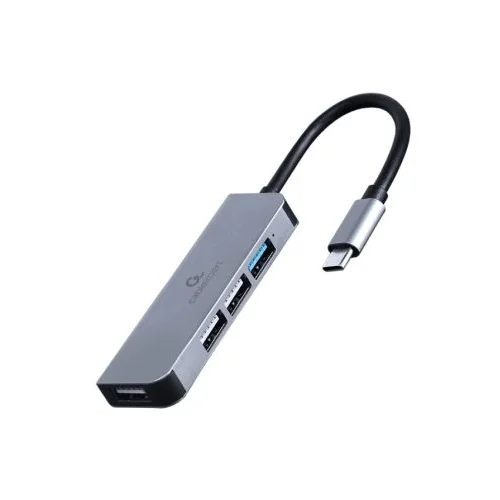  USB HUB GEMBIRD 4-port USB type-C hub 1 x USB 3.1 + 3 x USB 2.0, UHB-CM-U3P1U2P3-01