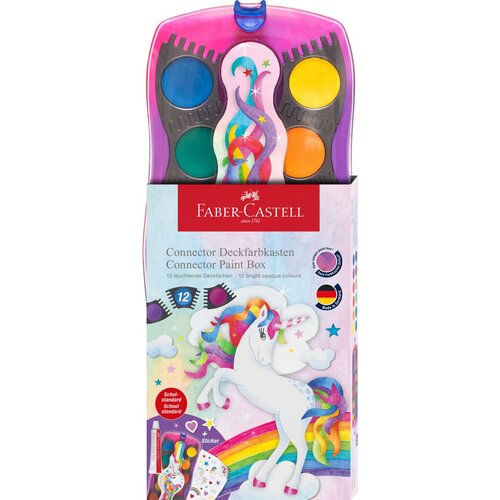 Faber-Castell vodene barvice unicorn 12 cn white Cene