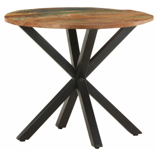 vidaXL Bočni stolić 68 x 68 x 56 cm od masivnog obnovljenog drva