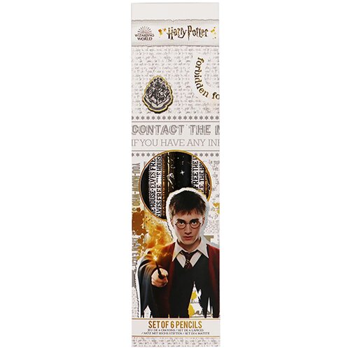 Half Moon Bay Harry Potter - Drvene olovke set 6 - Harry Potter, Dobby Cene