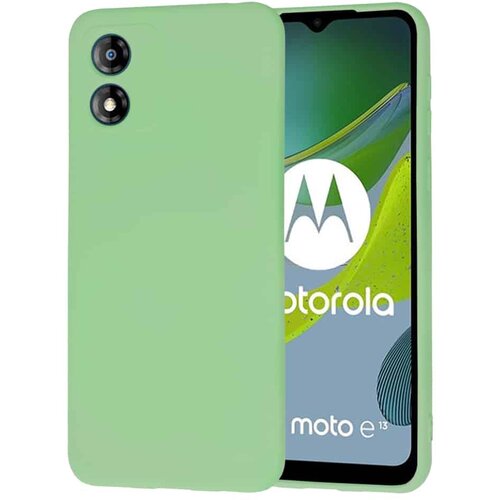 Techsuit SoftFlex silikonska maska za Motorola Moto E13 &ndash; Mint Green Cijene