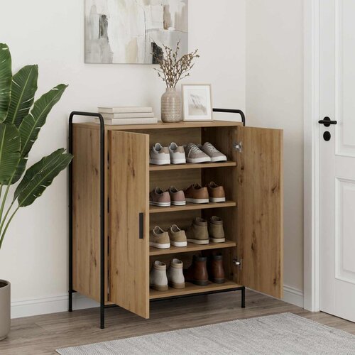  Ormar za cipele 76 x 36,5 x 93 cm Konstruirano drvo Slike