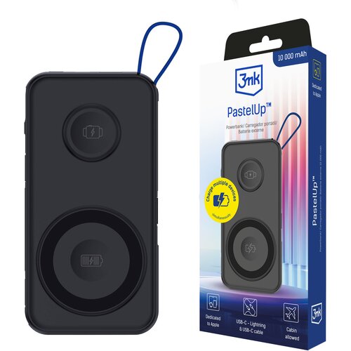 3mk PASTELUP POWERBANK 10000MAH ZA PAMETNE TELEFONE IN TABLICE HITRO POLNJENJE, (5000296383) Slike
