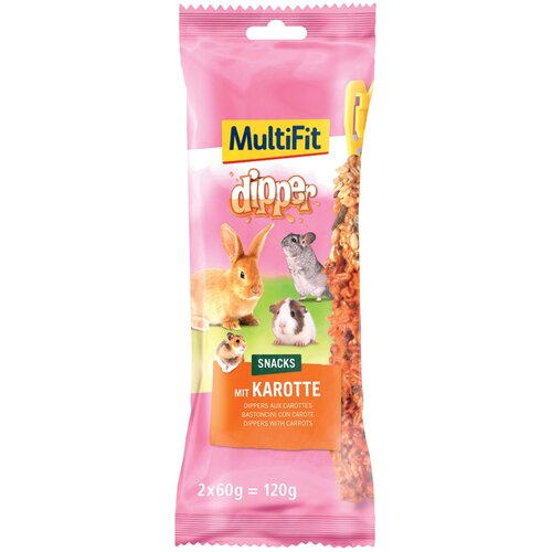 MultiFit poslastica za glodavce s mrkvom 120 g Cene