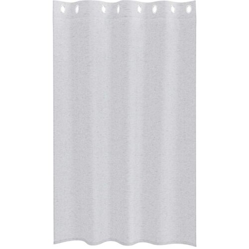 Voile zavjesa 2 pcs Svijetlo siva 175 x 140 cm Poliester Slike