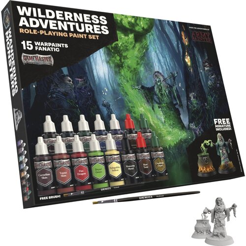 The Army Painter GameMaster: Wilderness Adventures Role-Playing Paint Set - 1 set Slike