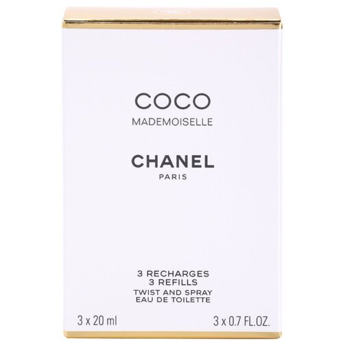 Chanel Coco Mademoiselle toaletna voda punilo 3x20 ml za žene Cijene