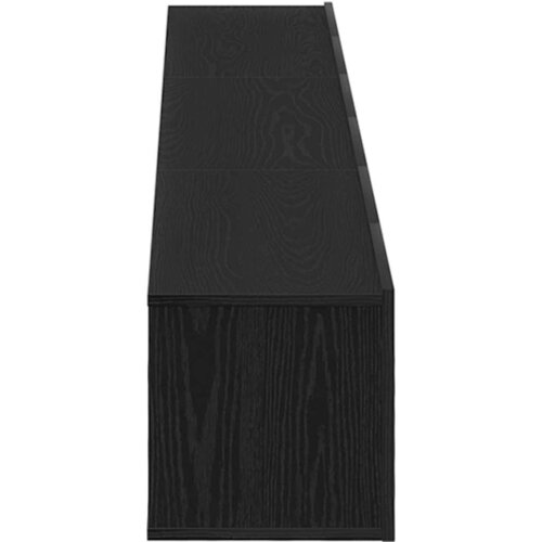  Set TV komoda Zidne 3 pcs Crni hrast 80 x 30 x 30 cm Slike