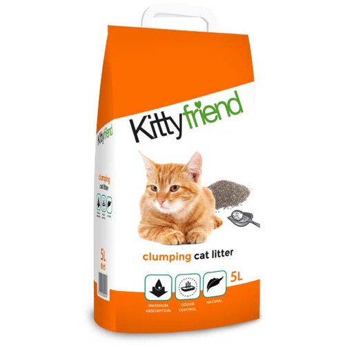 Sanicat kittyfriend - clumping - grudvajući posip za mačke - 5l Cene
