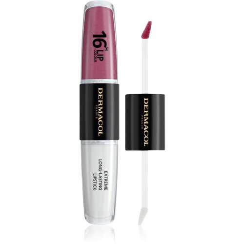 Dermacol 16H Lip Colour Dolgoobstojna &amp;scaron;minka in sijaj za ustnice odtenek 07 2x4 ml Slike