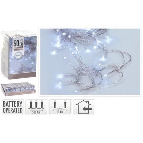  LED LAMPICE 50/1 BIJELE Slike