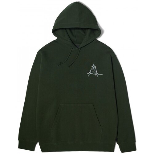 Huf Puloverji Sweat gleam hood Zelena Slike