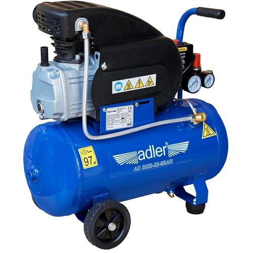 Adler 24L kompresor ad 2020-25-8Bar 230V, (21101198) Cene