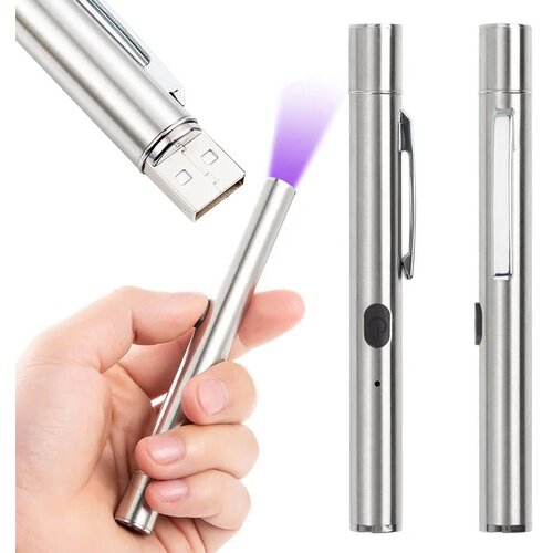 VERK_GROUP Aku. polnilna USB UV LED pisalo tester bankovcev, (20751318) Cene