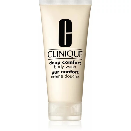 Clinique Deep Comfort™ Body Wash nježna krema za tuširanje za sve tipove kože 200 ml