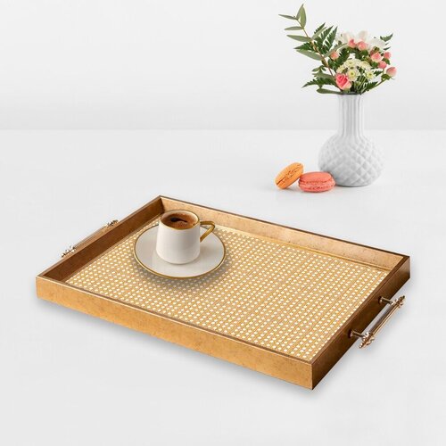 Aberto Design Poslužavnik TPEA9895 50 x 29 x 3.5 cm, Šareni Cene