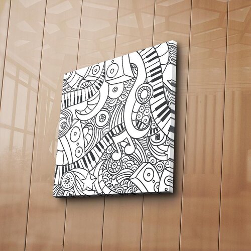 Wallity Zidna slika BOYA-01, 45x45 cm Cijene
