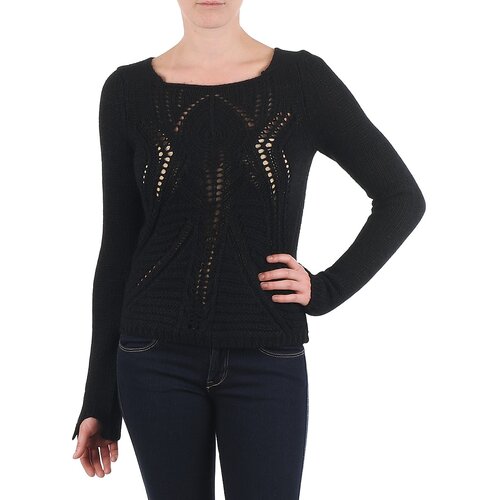 Antik Batik Puloverji LACE Črna Cene