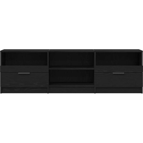  ormar Crni hrast 150 x 33,5 x 45 cm Konstruirano drvo Slike