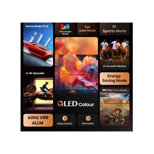 Hisense 85 inča 85E7Q qled 4K uhd smart tv Slike