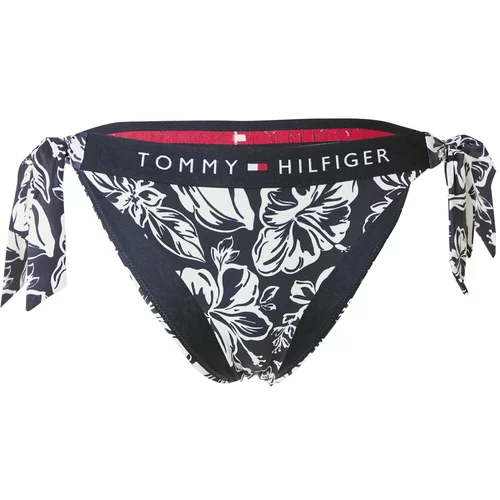 Tommy Hilfiger Underwear Bikini hlačke nočno modra / rdeča / bela