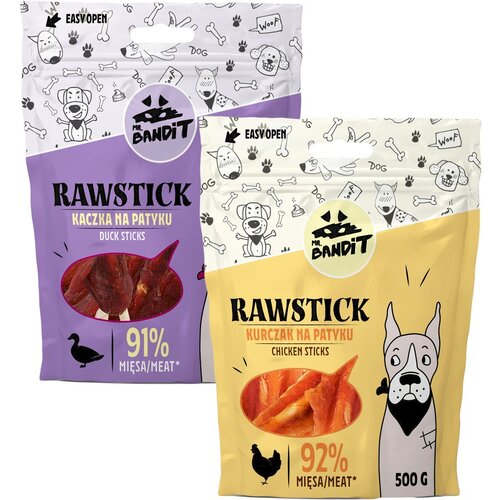 Mr. Bandit rawsticks - pačetina 500g Cene